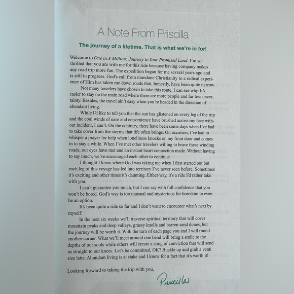 Bible Study Kit — One in a Million by Priscilla Shirer, New - Picture 6 of 6